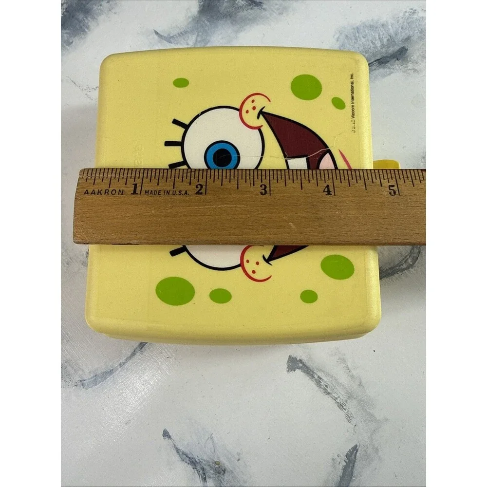 Vintage Tupperware SpongeBob SquarePants Sandwich Keeper Container Made in USA